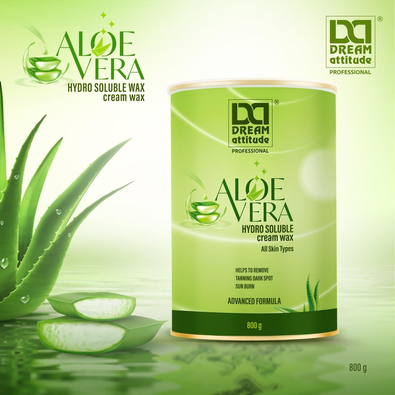 ALOEVERA HYDRO SOLUBLE CREAM WAX